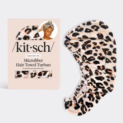Microfiber Hair Towel - Leopard
